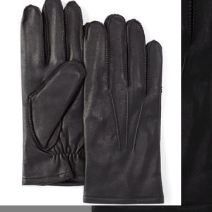 FROWNE Lined Leather Touchscreen GLOVES M